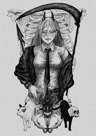 Power (Fan Art) - Chainsaw Man